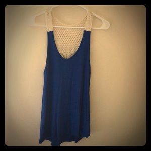 Crotchet racer back tank top
